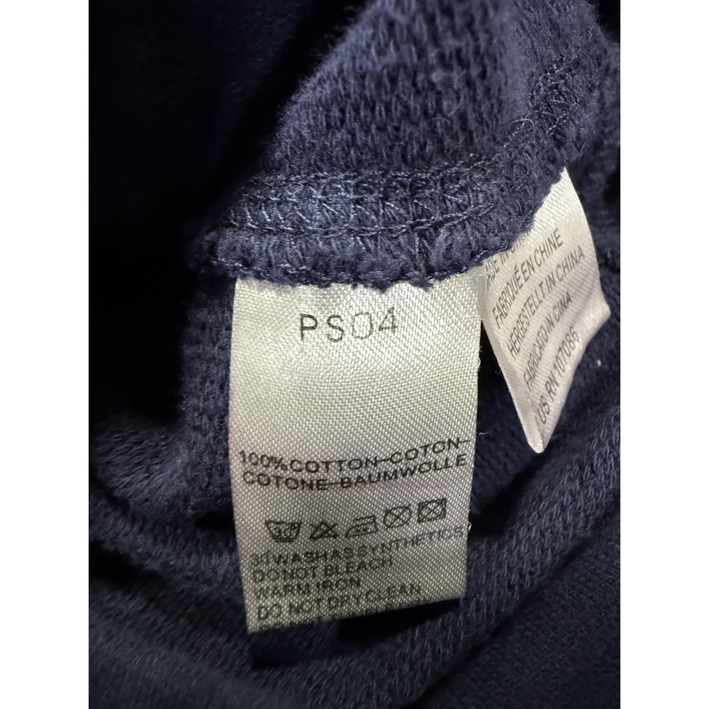 Paul Smith Sweater Mens Large Blue Striped Snap Cardigan Pockets Cotton - Picture 12 of 12